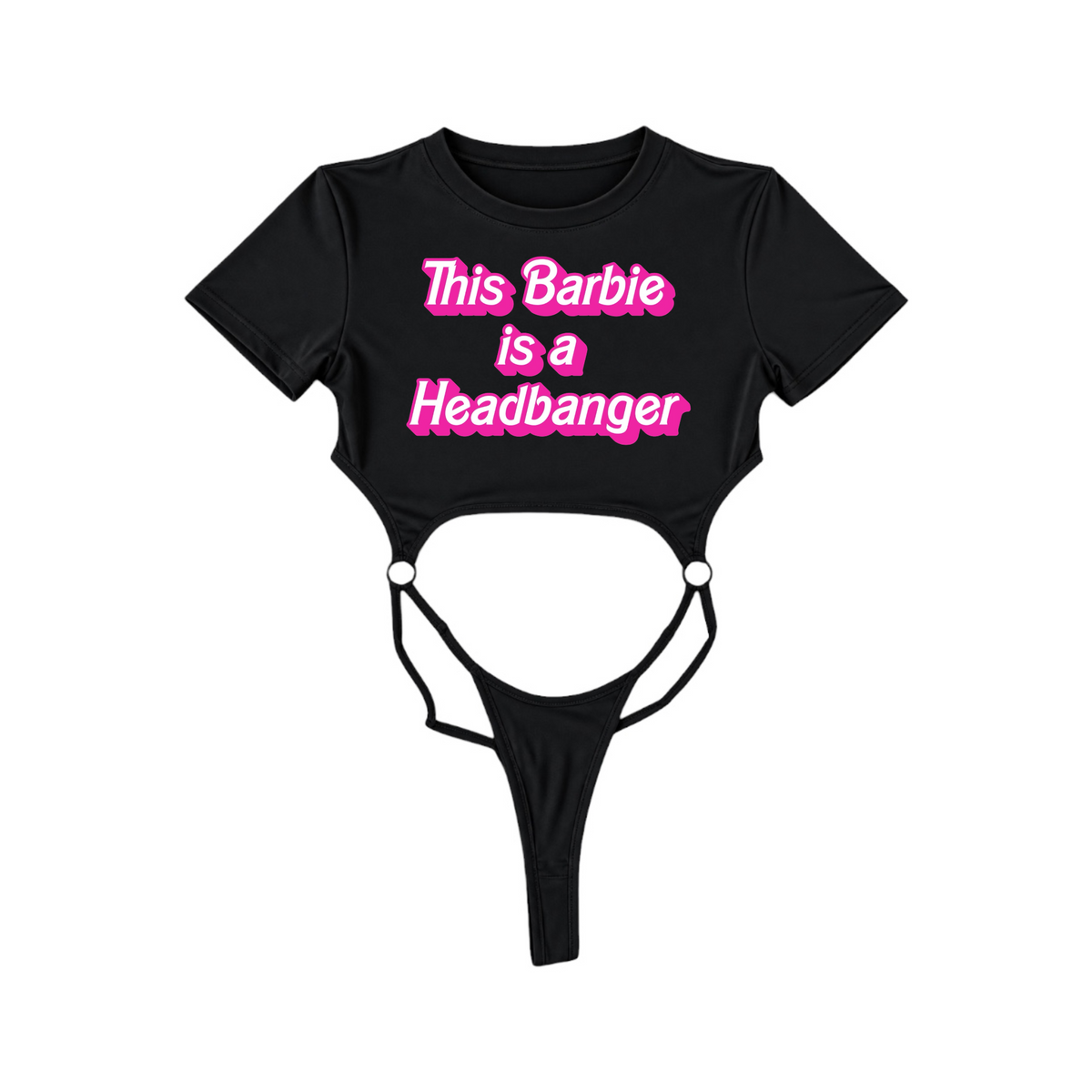 this barbie is a headbanger bodysuits
