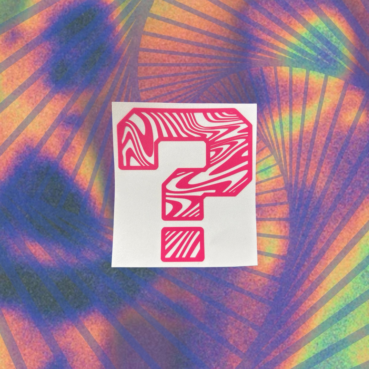 trippy tipper car decal