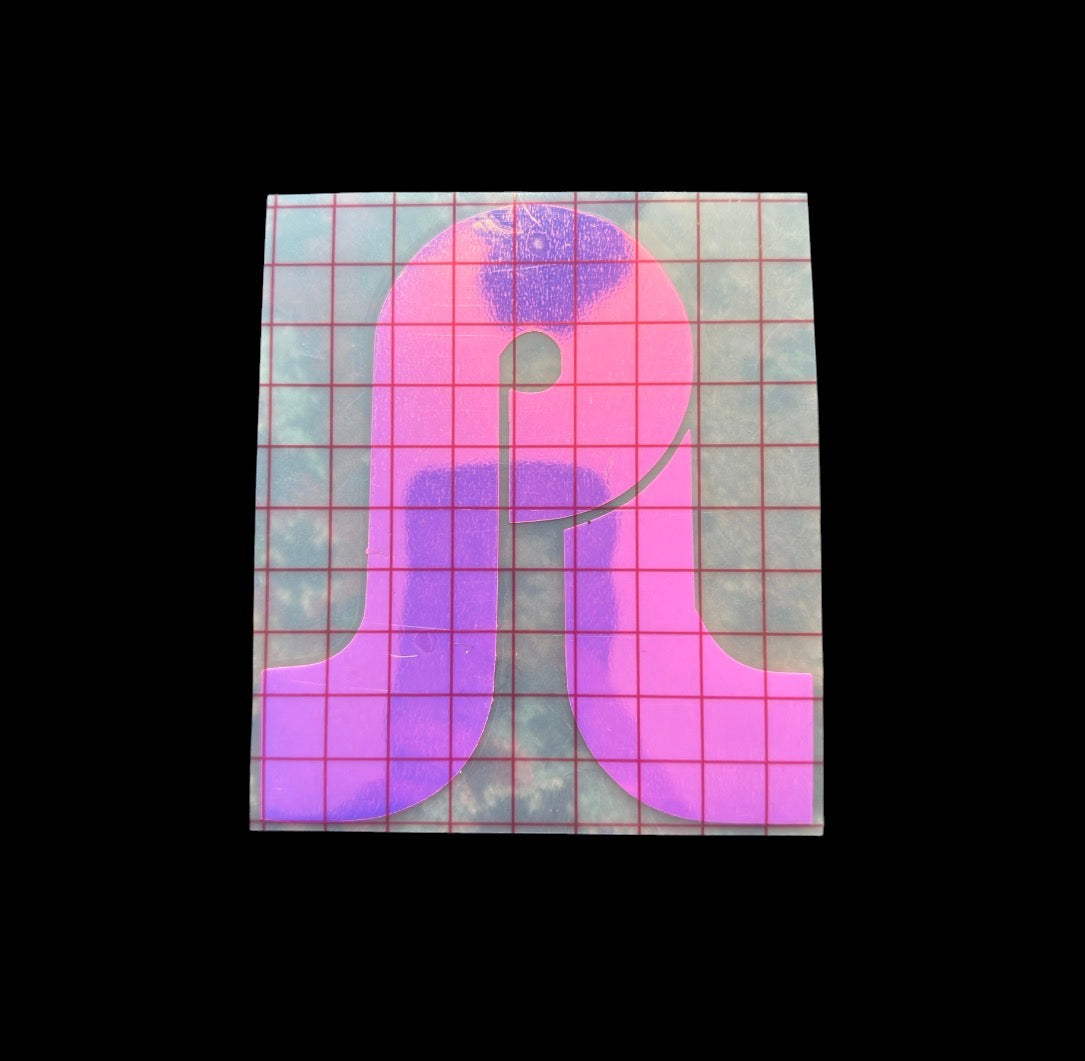 pretty lights car decal