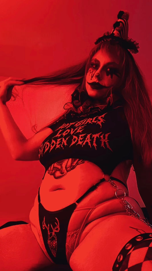hot girls love svdden death bodysuits