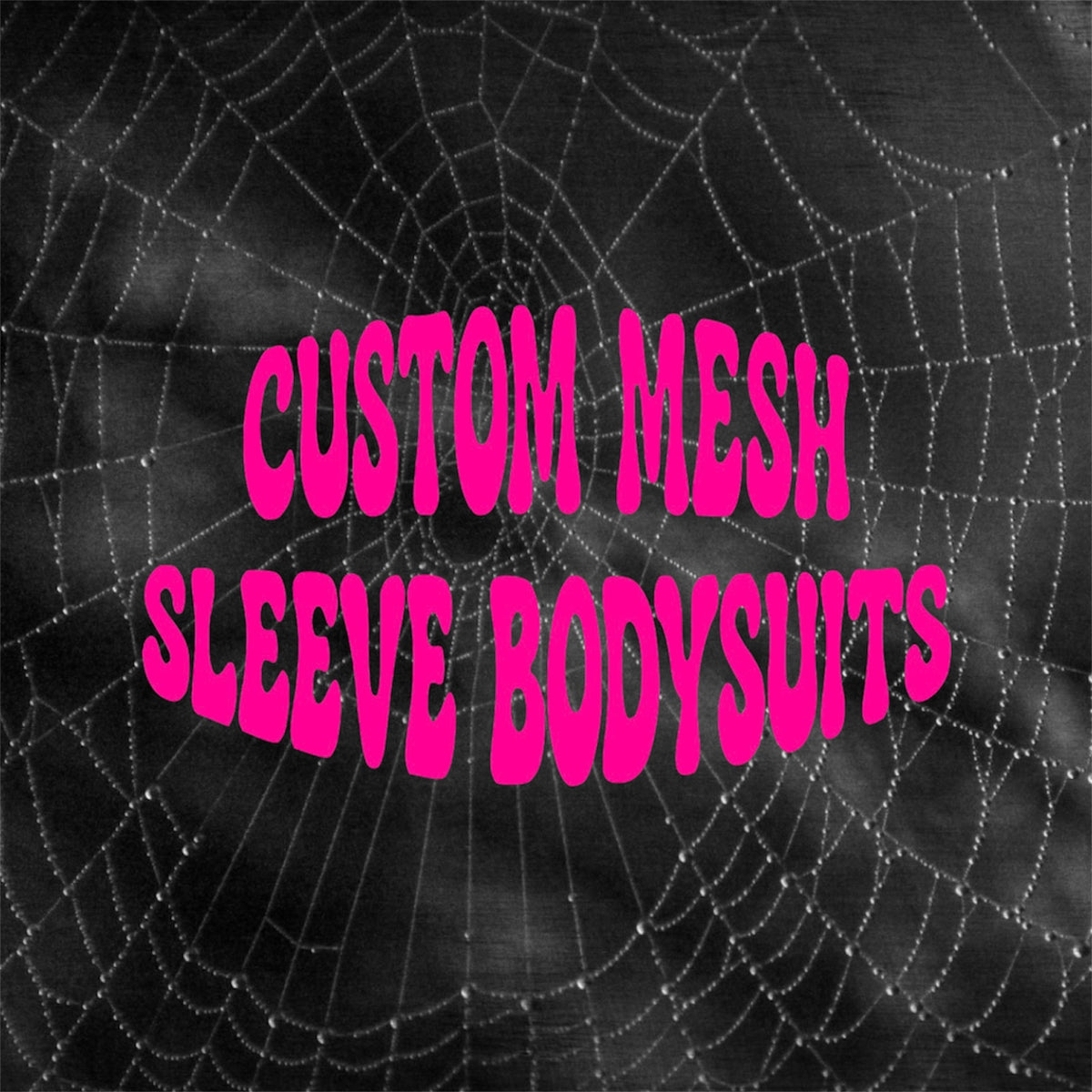 custom mesh sleeve bodysuits