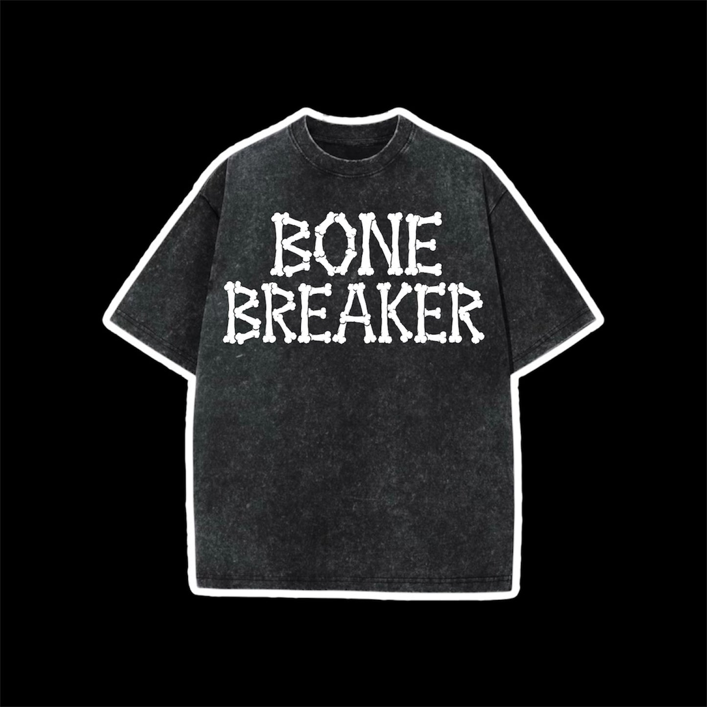 bone breaker acidwash tees