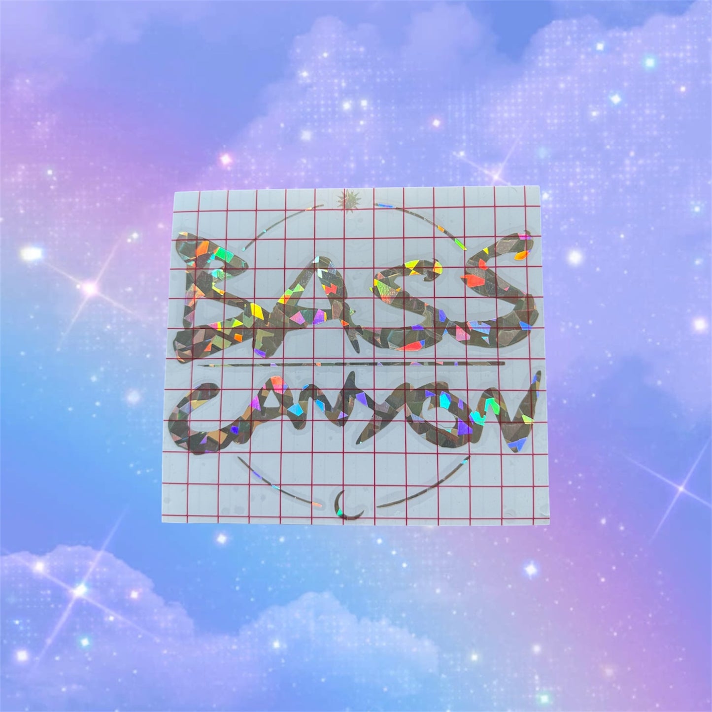 bass canyon car decal