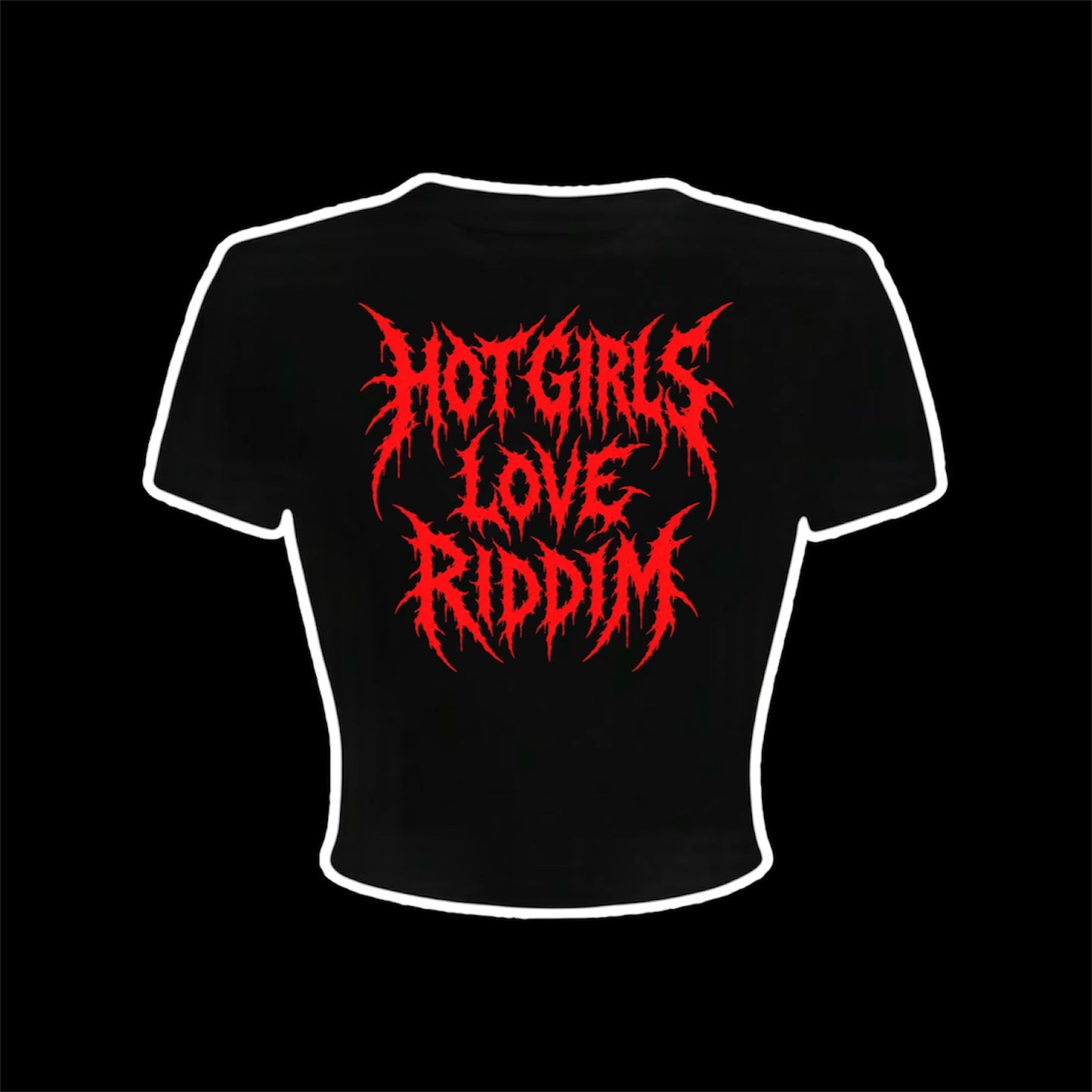 hot girls love riddim croptops
