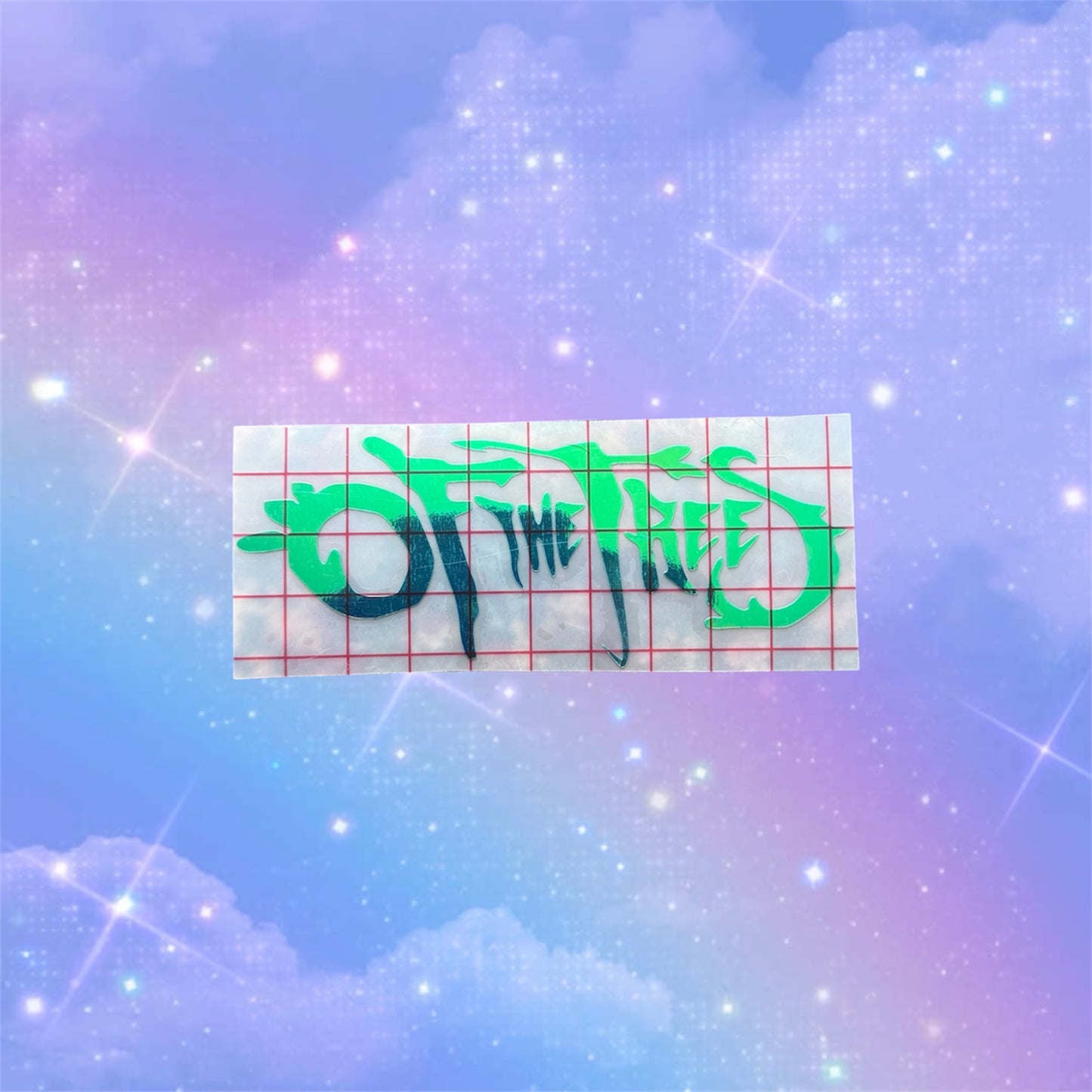 of the trees car decal