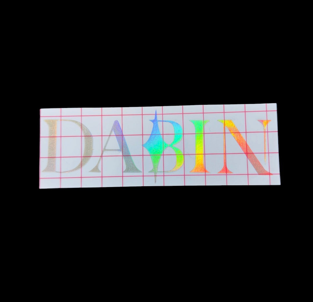 dabin car decal
