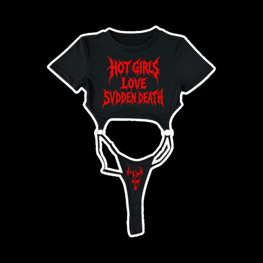 hot girls love svdden death bodysuits