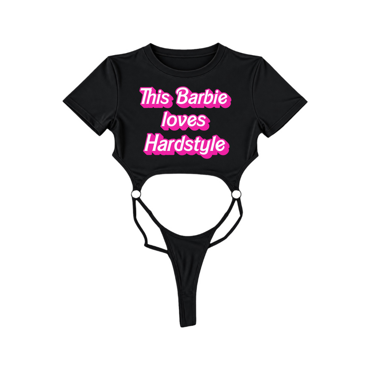 this barbie loves hardstyle bodysuits
