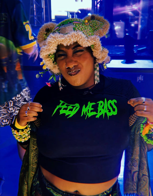 feed me bass croptops