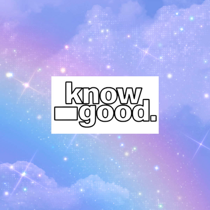 know good. car decals
