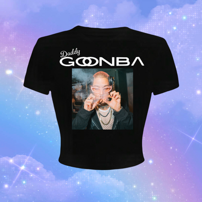 daddy goonba graphic croptops