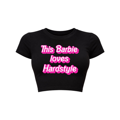 this barbie loves hardstyle croptops