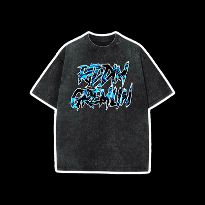 riddim gremlin acidwash t-shirts
