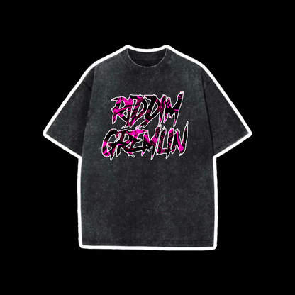 riddim gremlin acidwash t-shirts