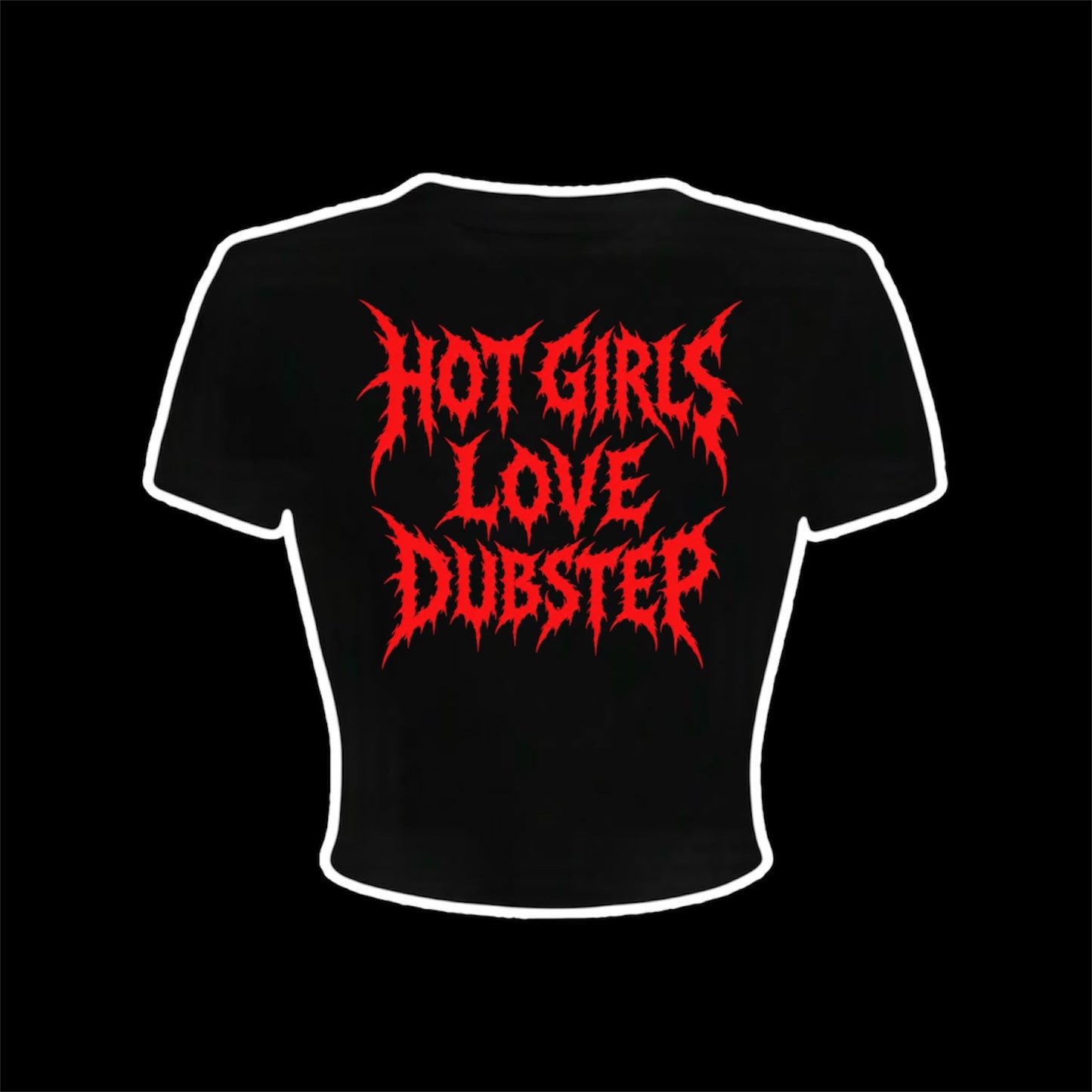 hot girls love dubstep croptops