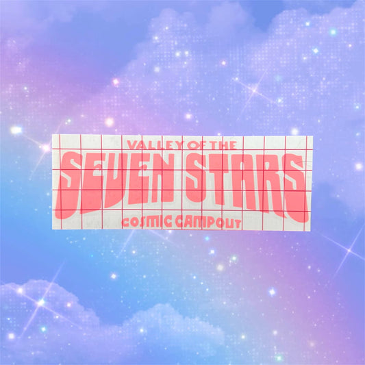 seven stars car decal