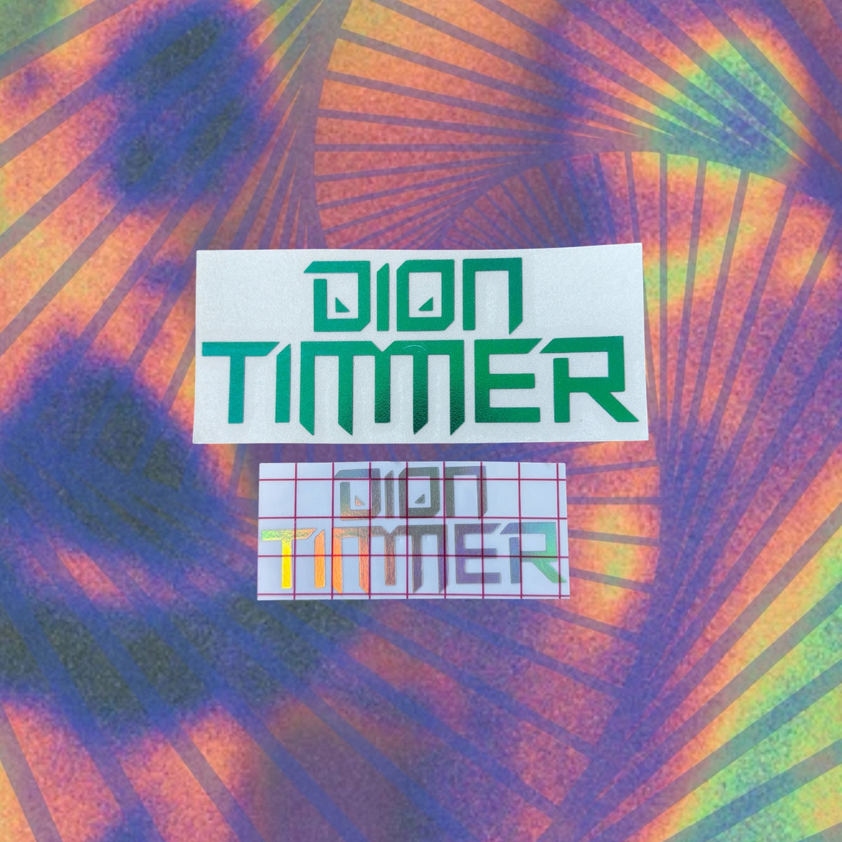 dion timmer car decals