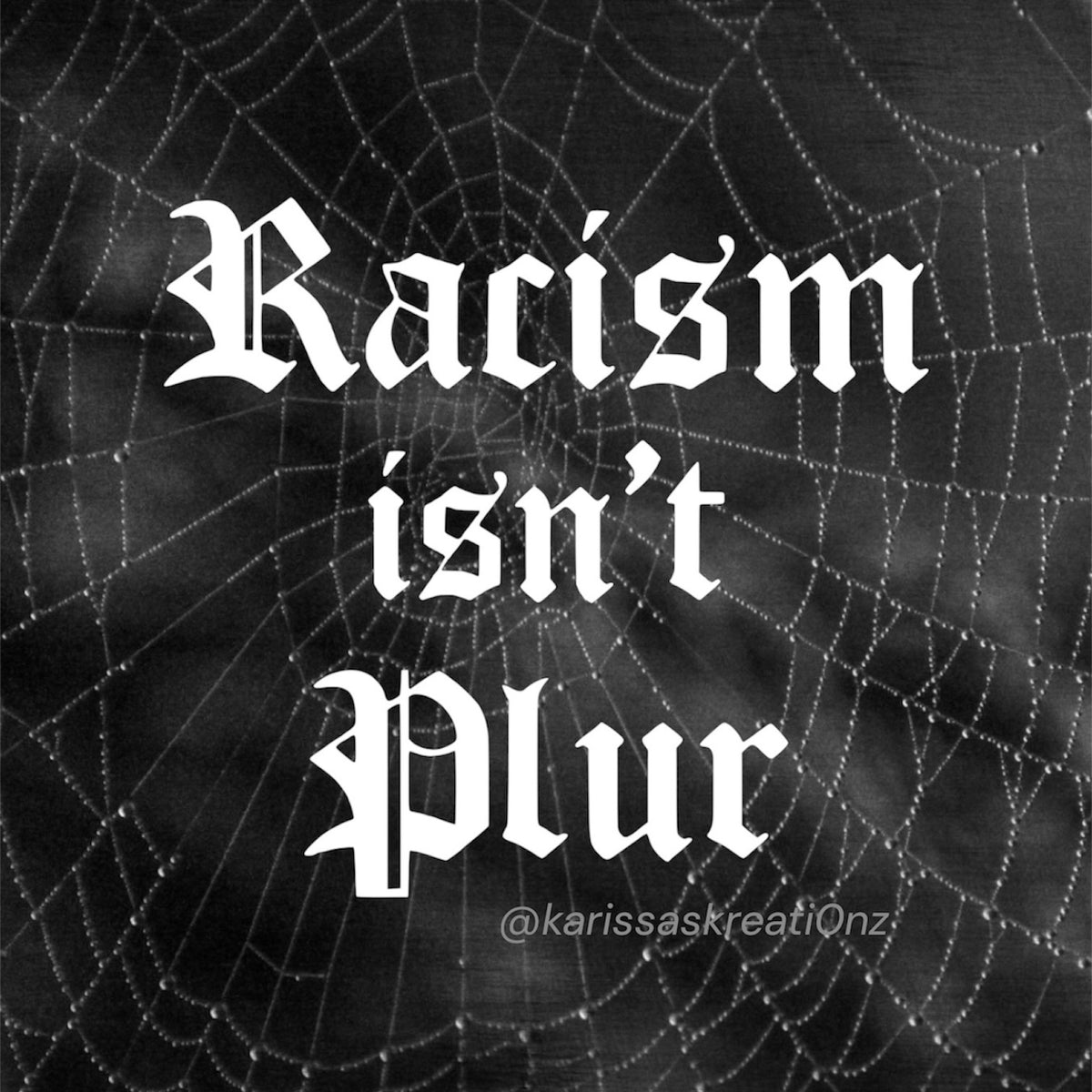 racisim isn’t plur car decals