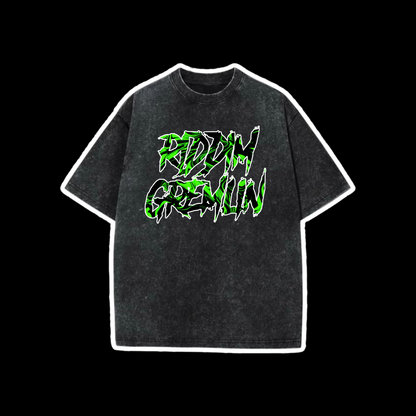 riddim gremlin acidwash t-shirts