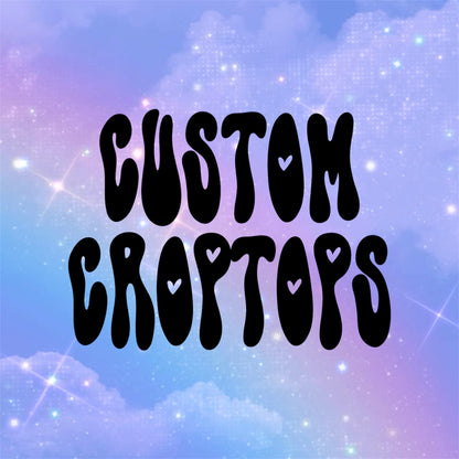 custom croptops