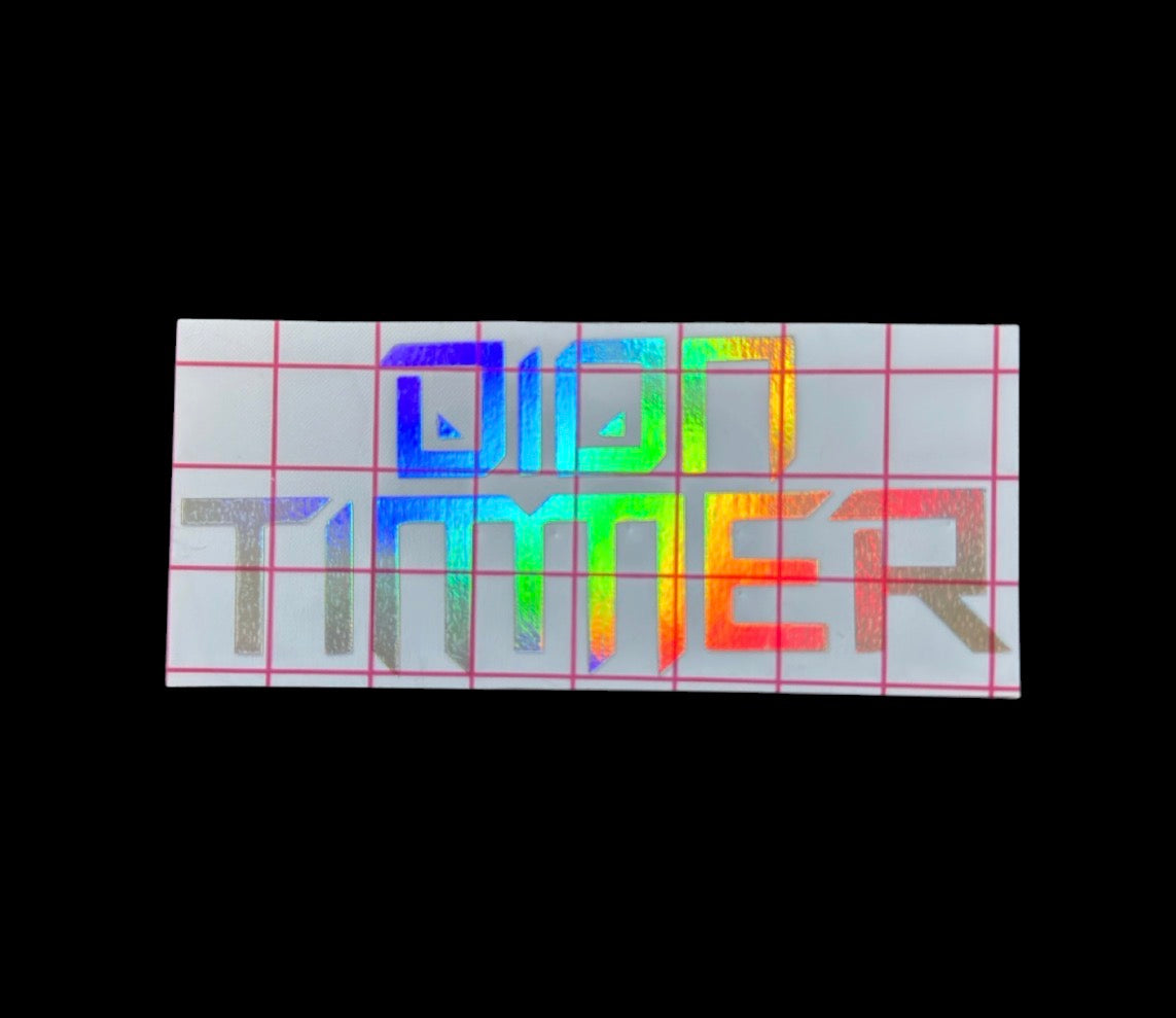 dion timmer car decal
