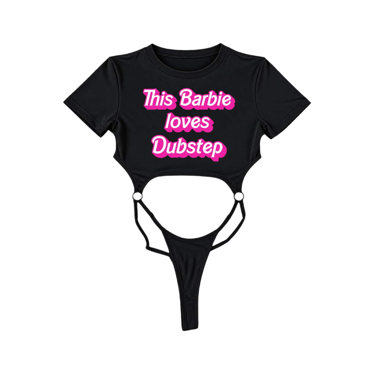 this barbie loves dubstep bodysuits