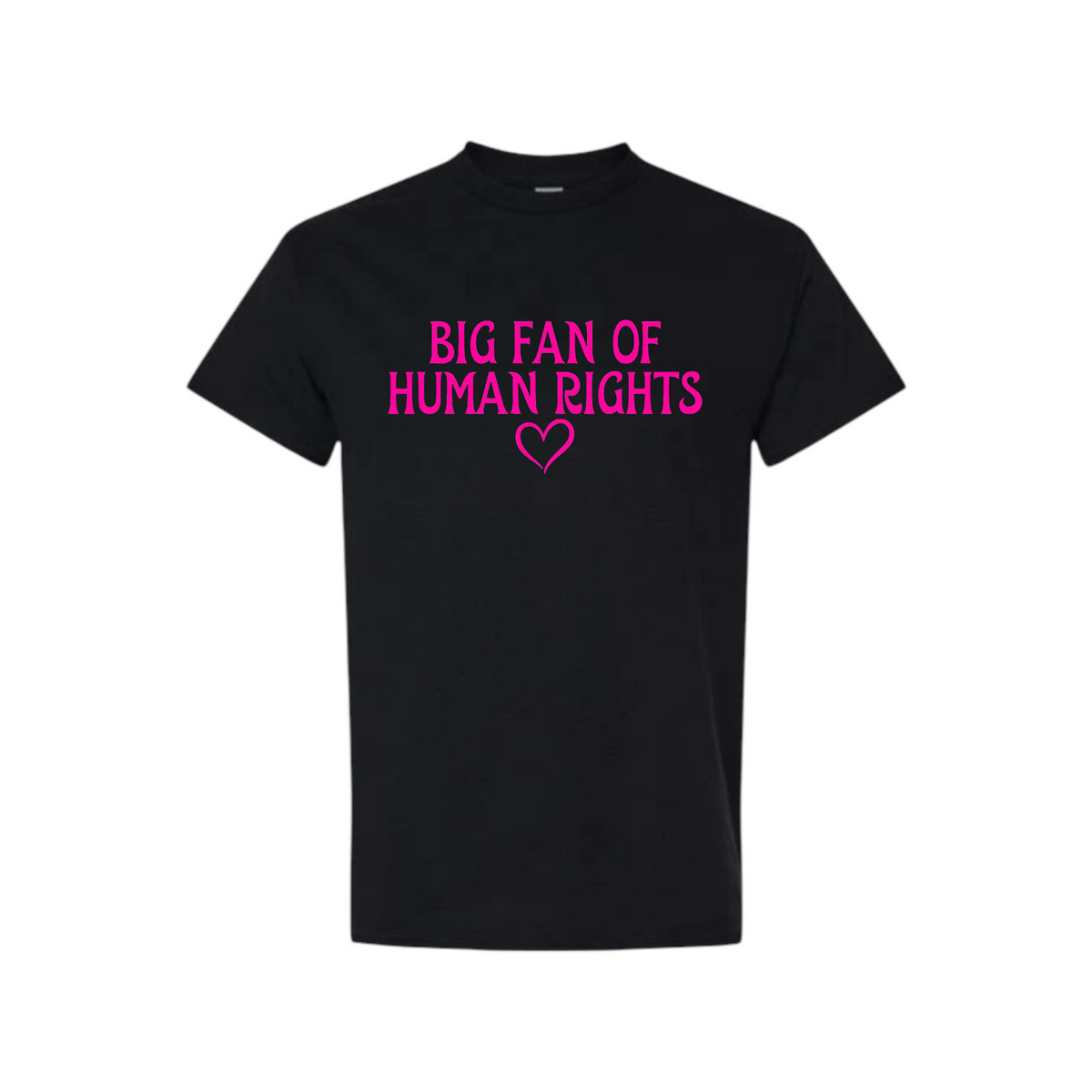 big fan of human rights t-shirts