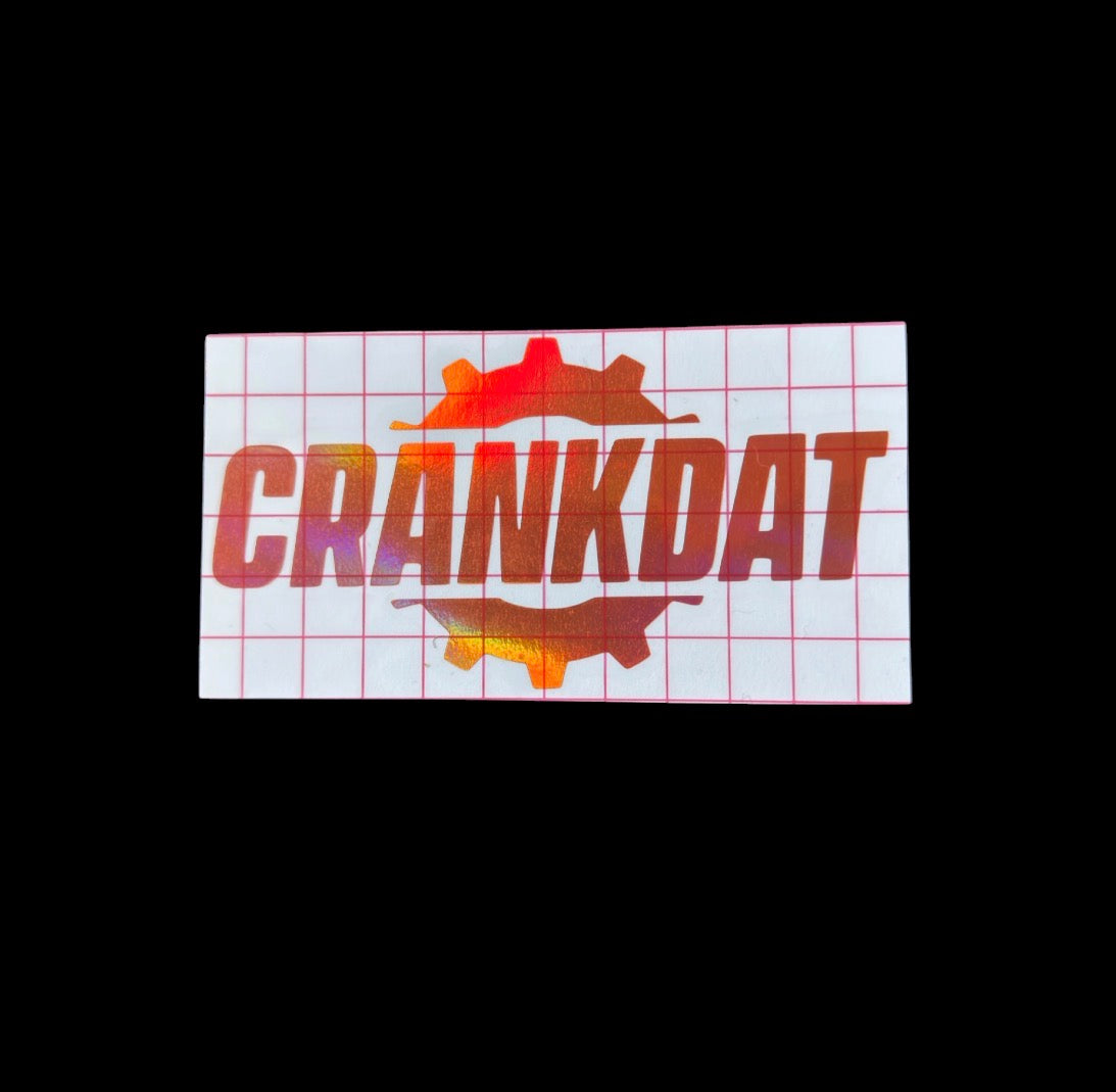 crankdat car decal