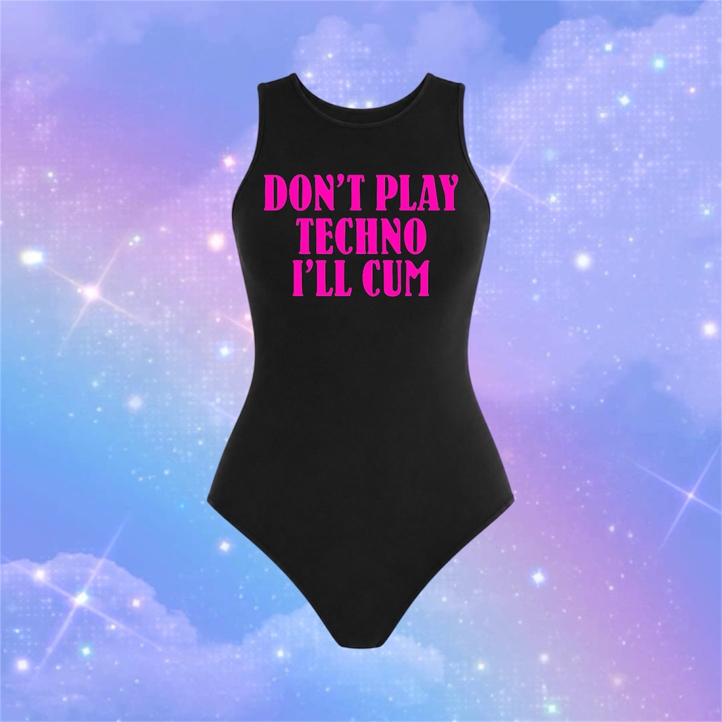 don’t play techno i’ll cum (full coverage) bodysuits