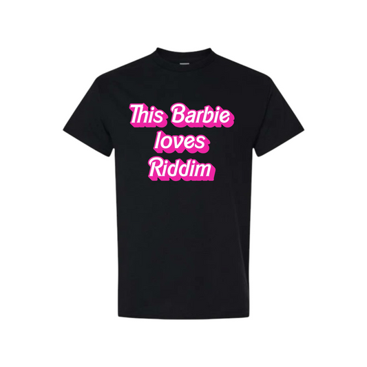 this barbie loves riddim t-shirts