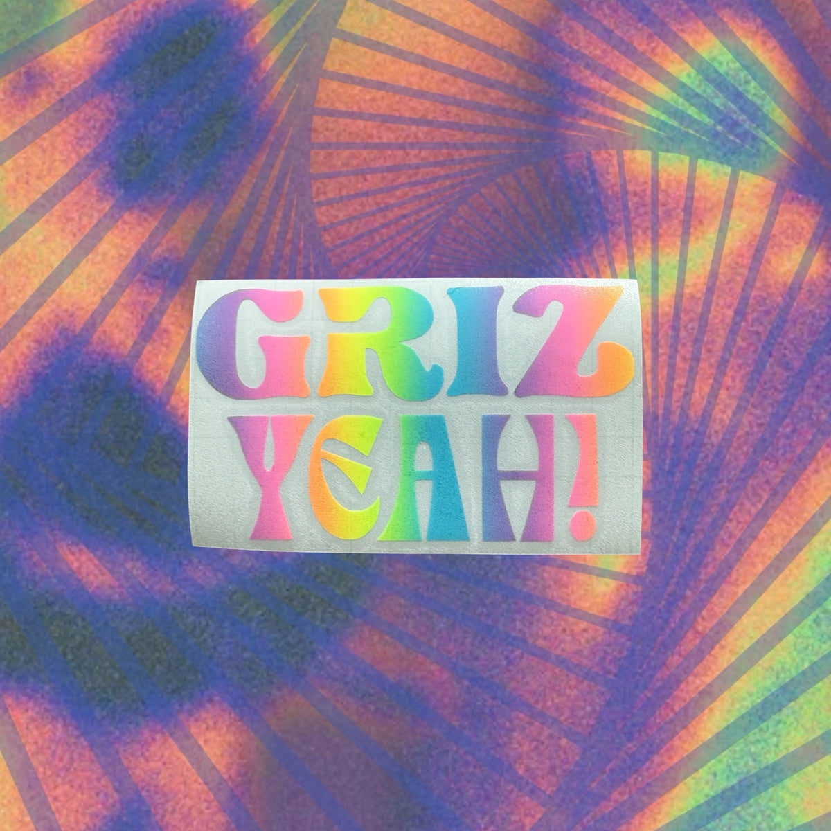 griz yeah! car decal
