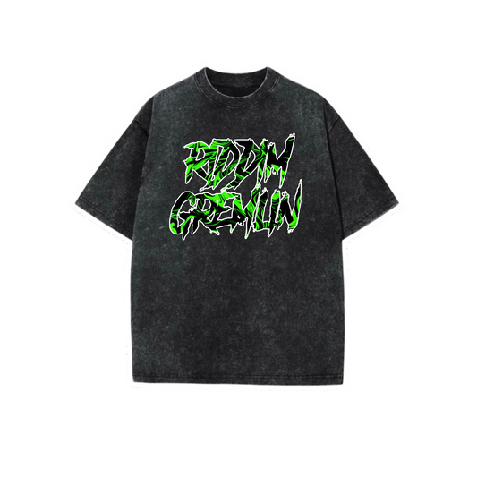 riddim gremlin acidwash t-shirts