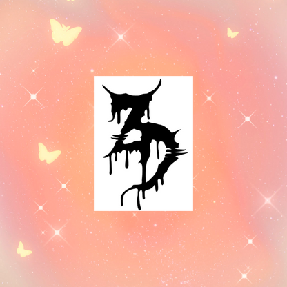 drippy zd car decals