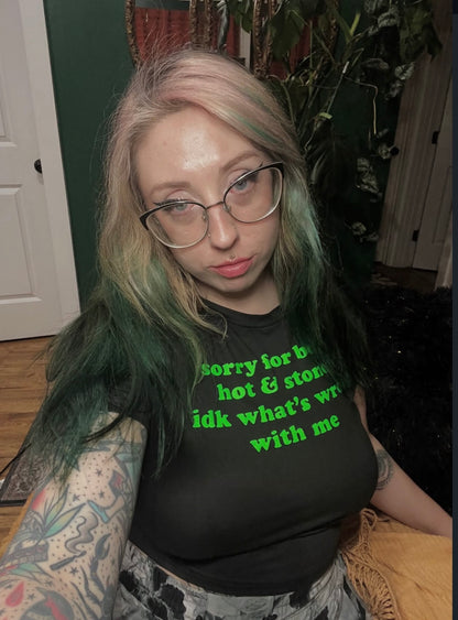 sorry for being hot & stoned croptops