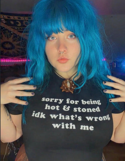 sorry for being hot & stoned croptops