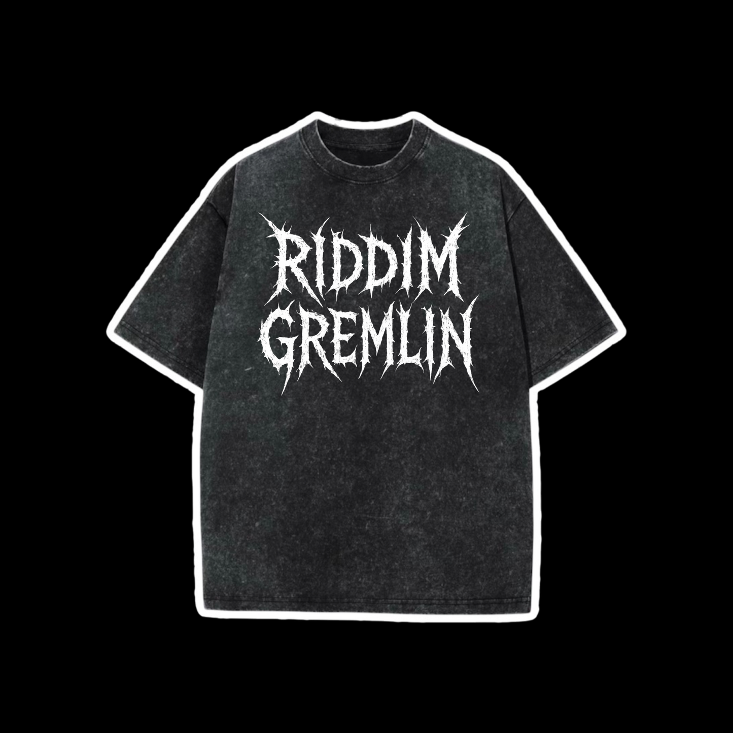 riddim gremlin acidwash t-shirts