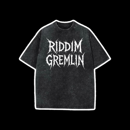 riddim gremlin acidwash t-shirts