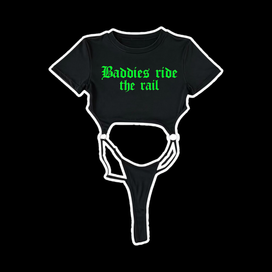 baddies ride the rail bodysuits