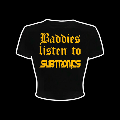 baddies listen to subtronics croptops