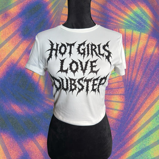 hot girls love dubstep croptop