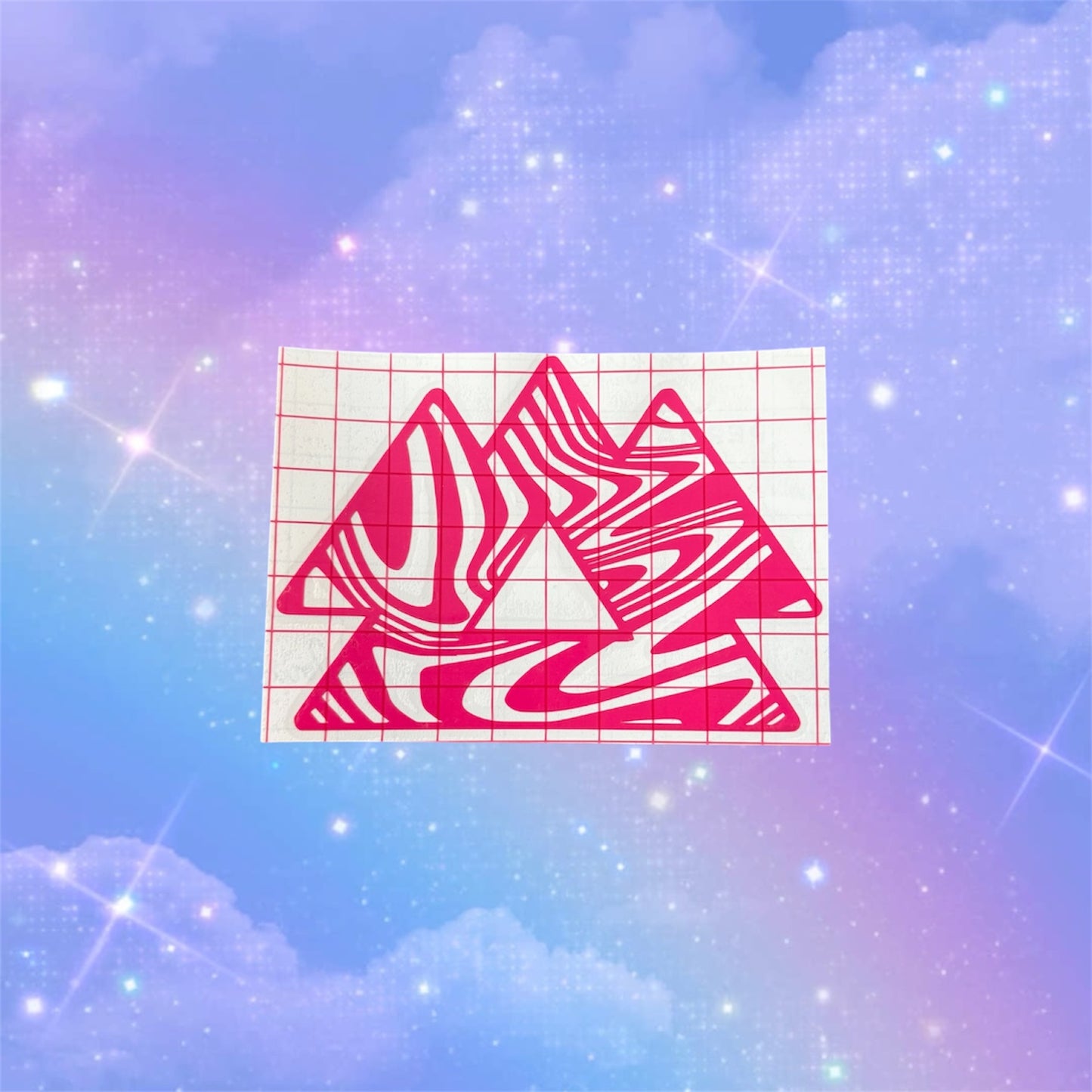 trippy wakaan car decal