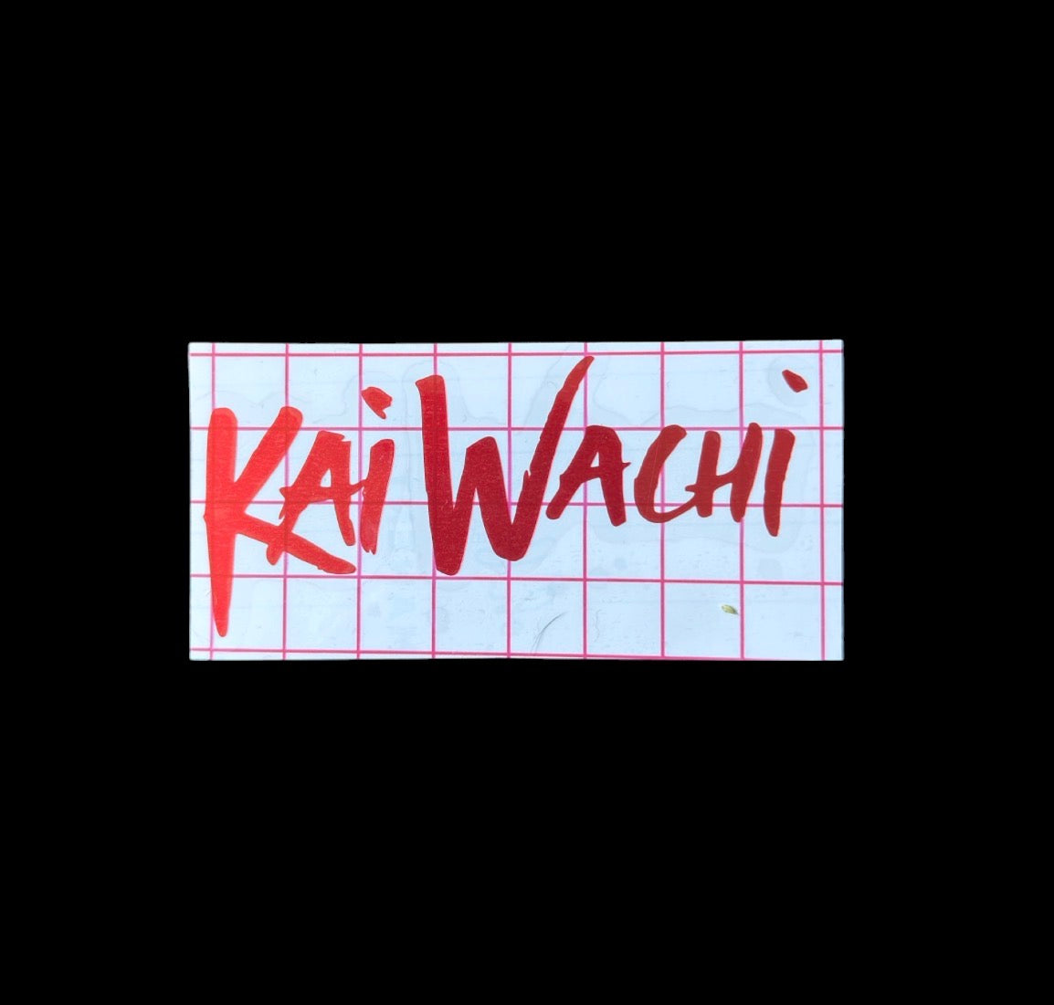 kai wachi car decal