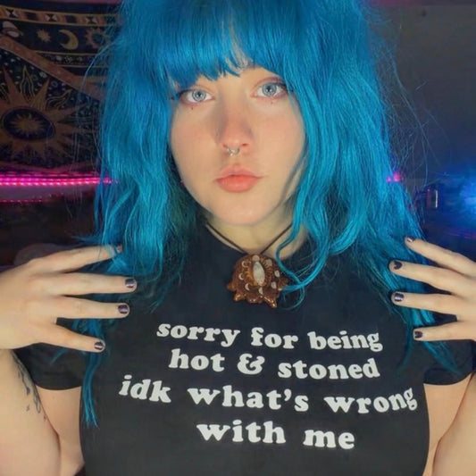 sorry for being hot & stoned idk what’s wrong with me croptops