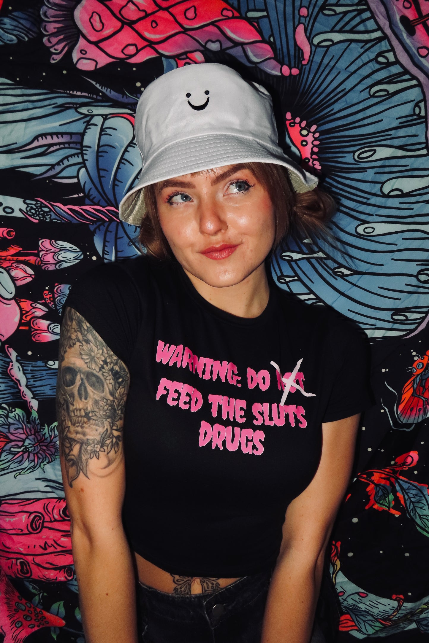 warning: do feed the slut drugs croptops