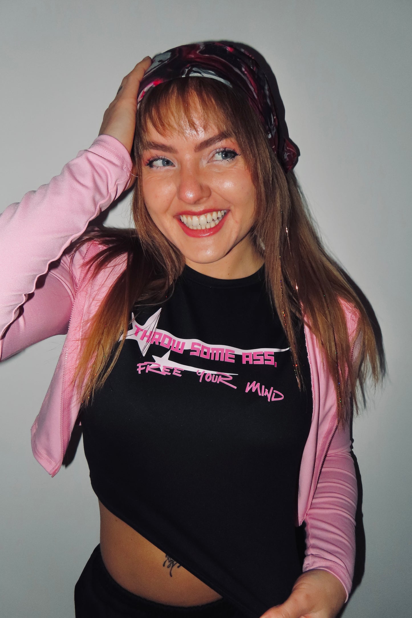 throw some ass, free your mind croptops