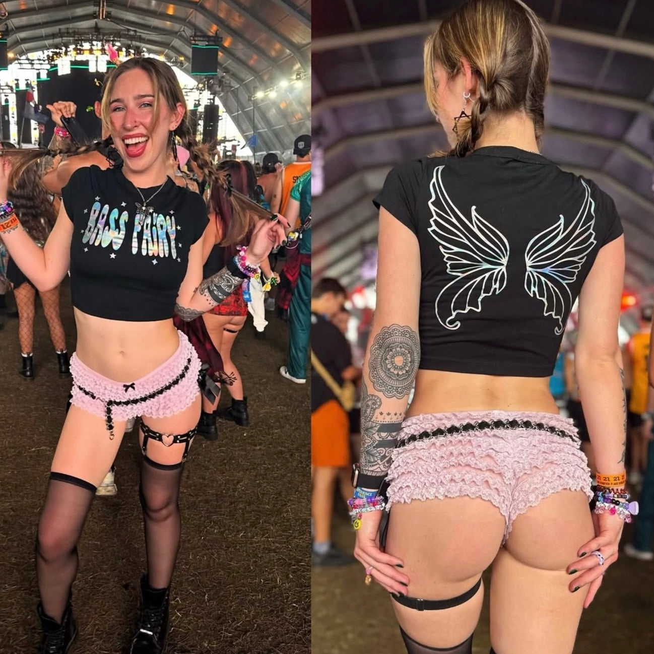 bass fairy croptops