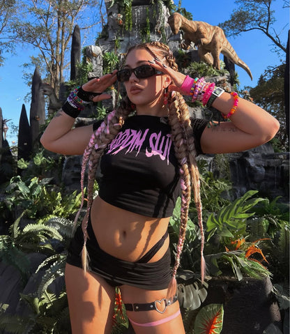 riddim slut croptops