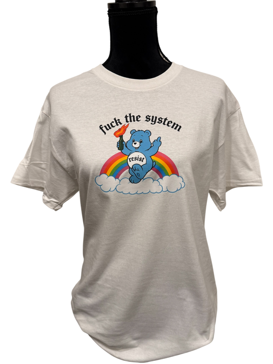 fuck the system t-shirt