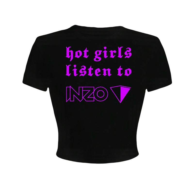 hot girls listen to inzo croptops