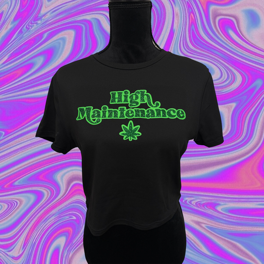 high maintenance croptop